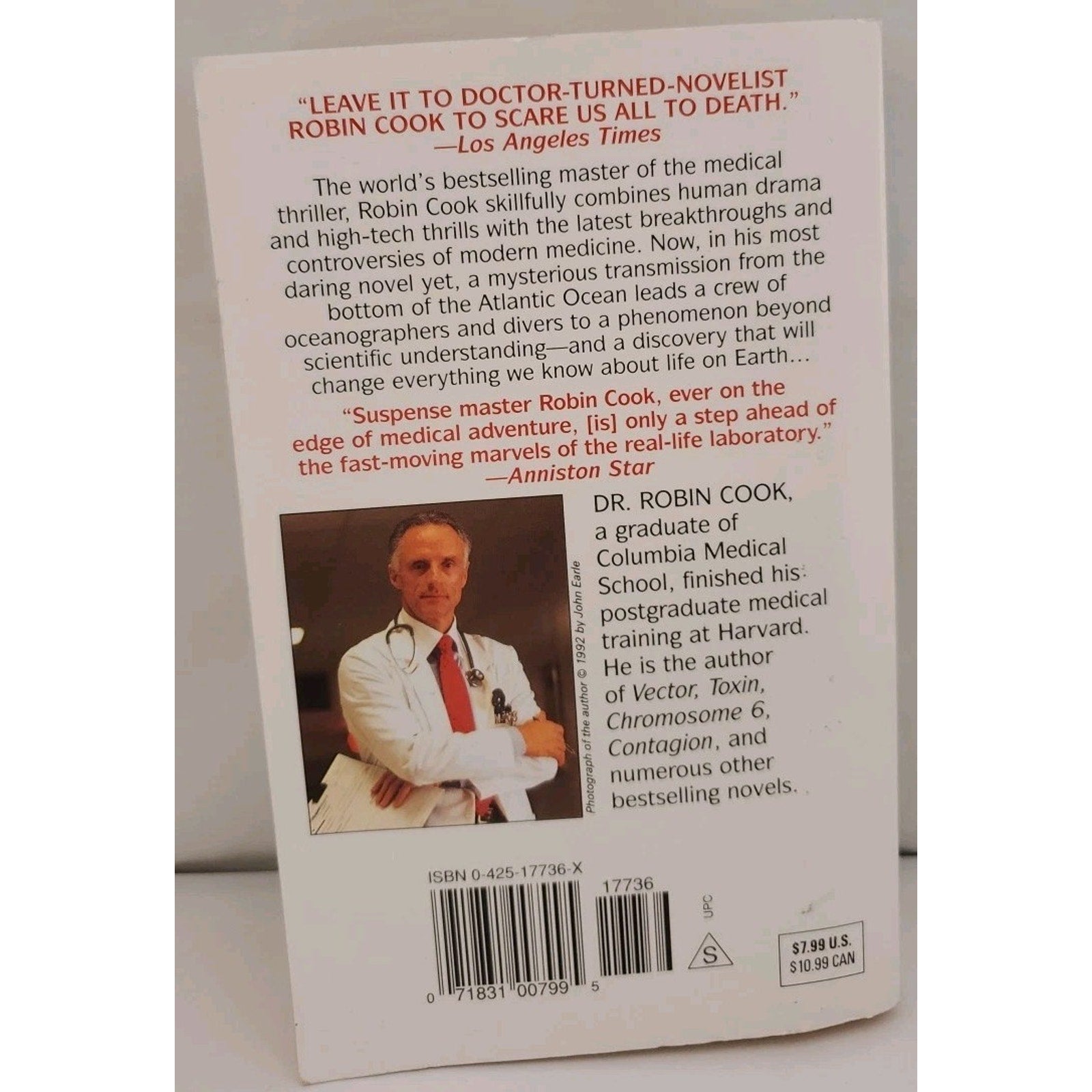 Abduction by Robin Cook (2000, Mass Market)
