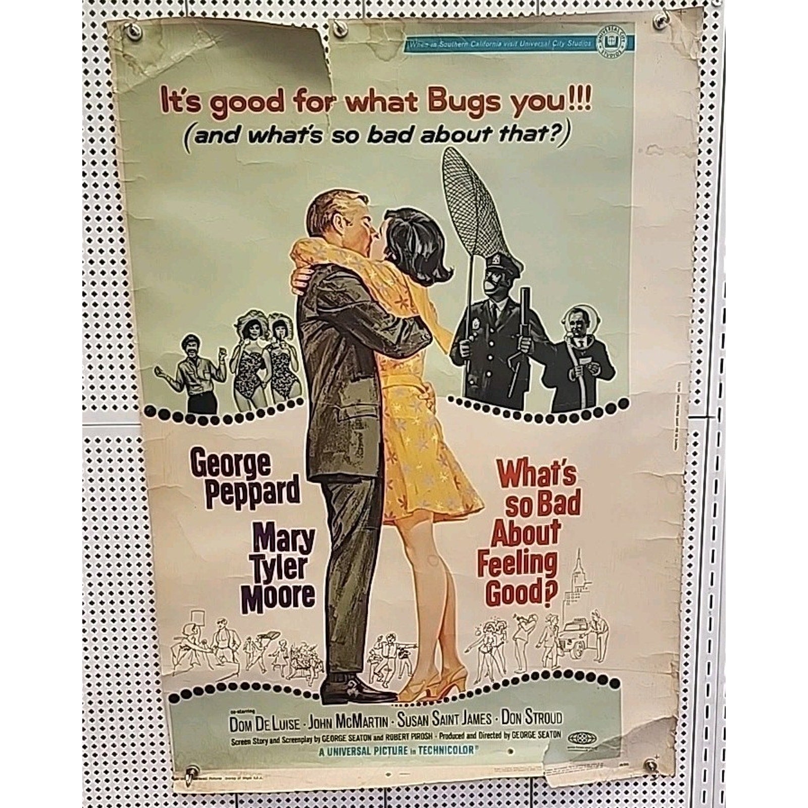 Whats So Bad About Feeling Good 1968 Cinema Poster Rolled 27x39