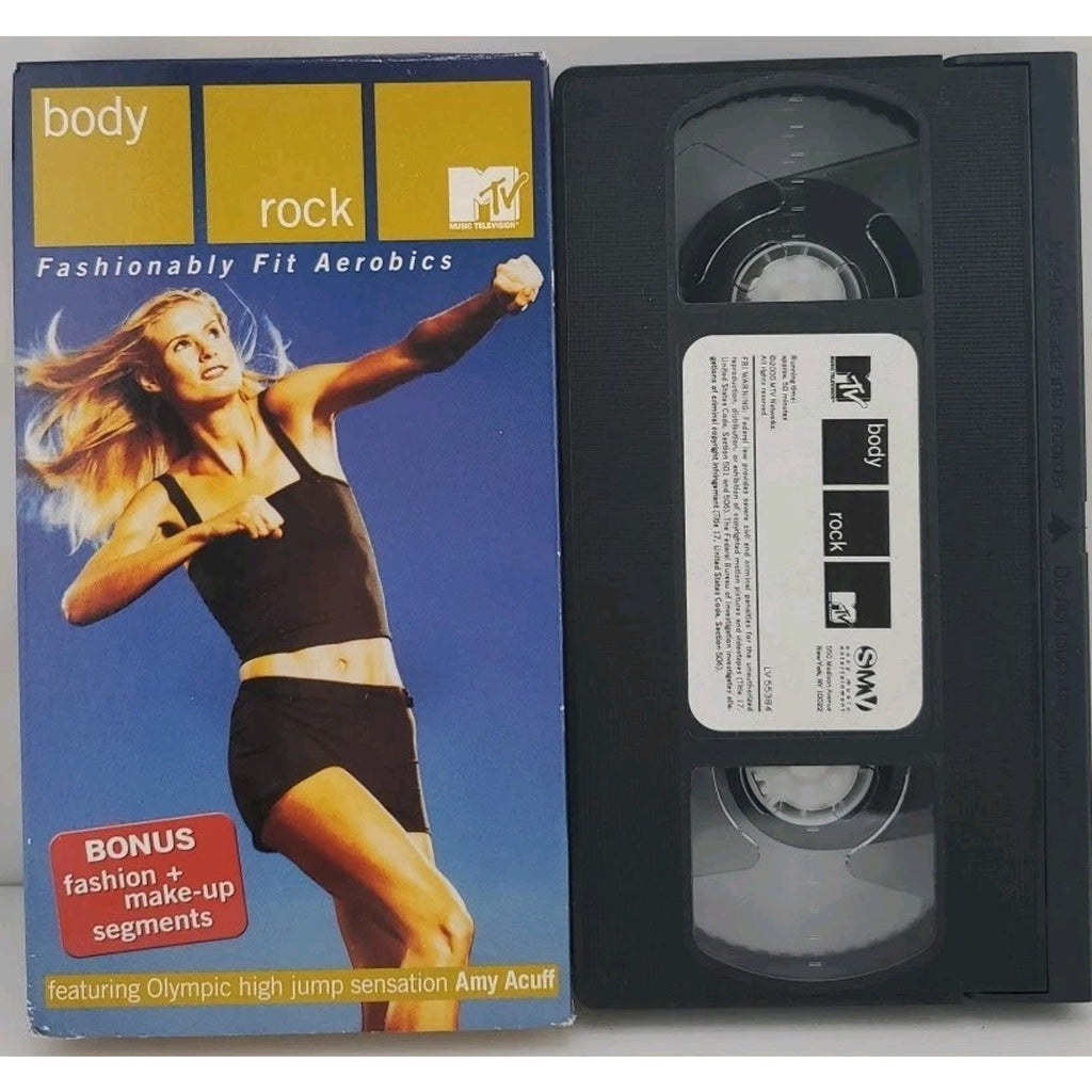 MTV - Body Rock: Fashionably Fit Aerobics (VHS, 2000)