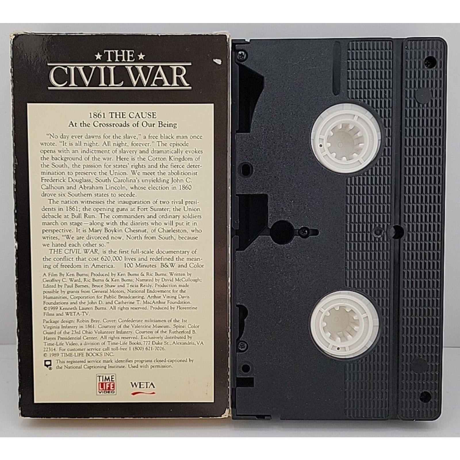 Civil War, The - Ep. 1 - The Cause 1861 (VHS, 1991)
