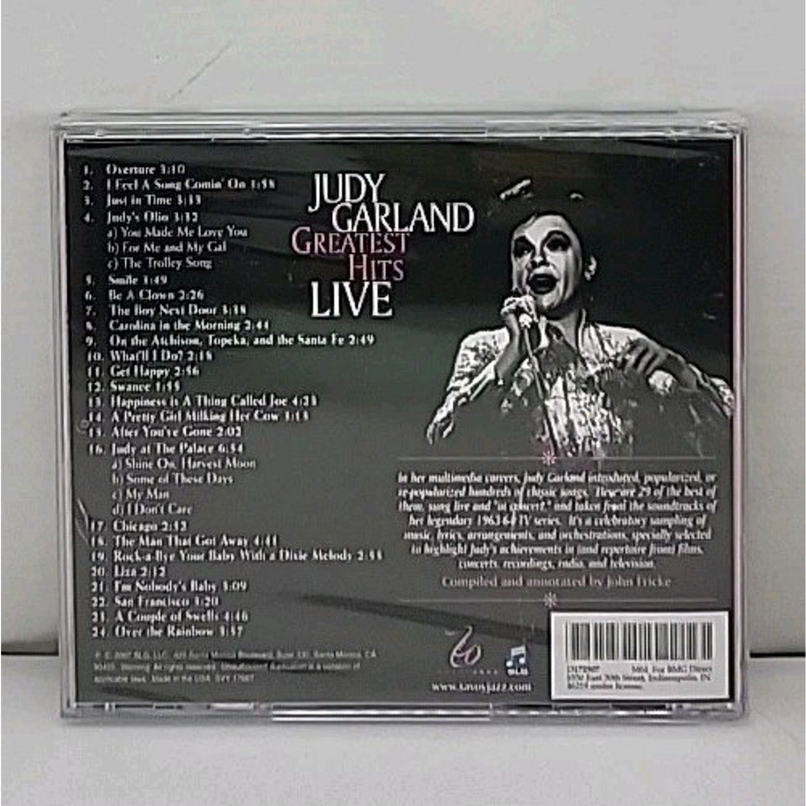 Greatest Hits Live by Judy Garland (CD, 2007) *Brand New*