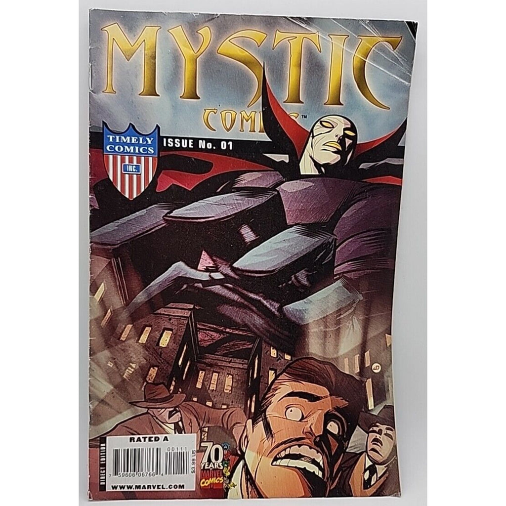 Mystic Comics #1, David Lapham, Jack Kirby, 2009 (Batman, Daredevil, Punisher)