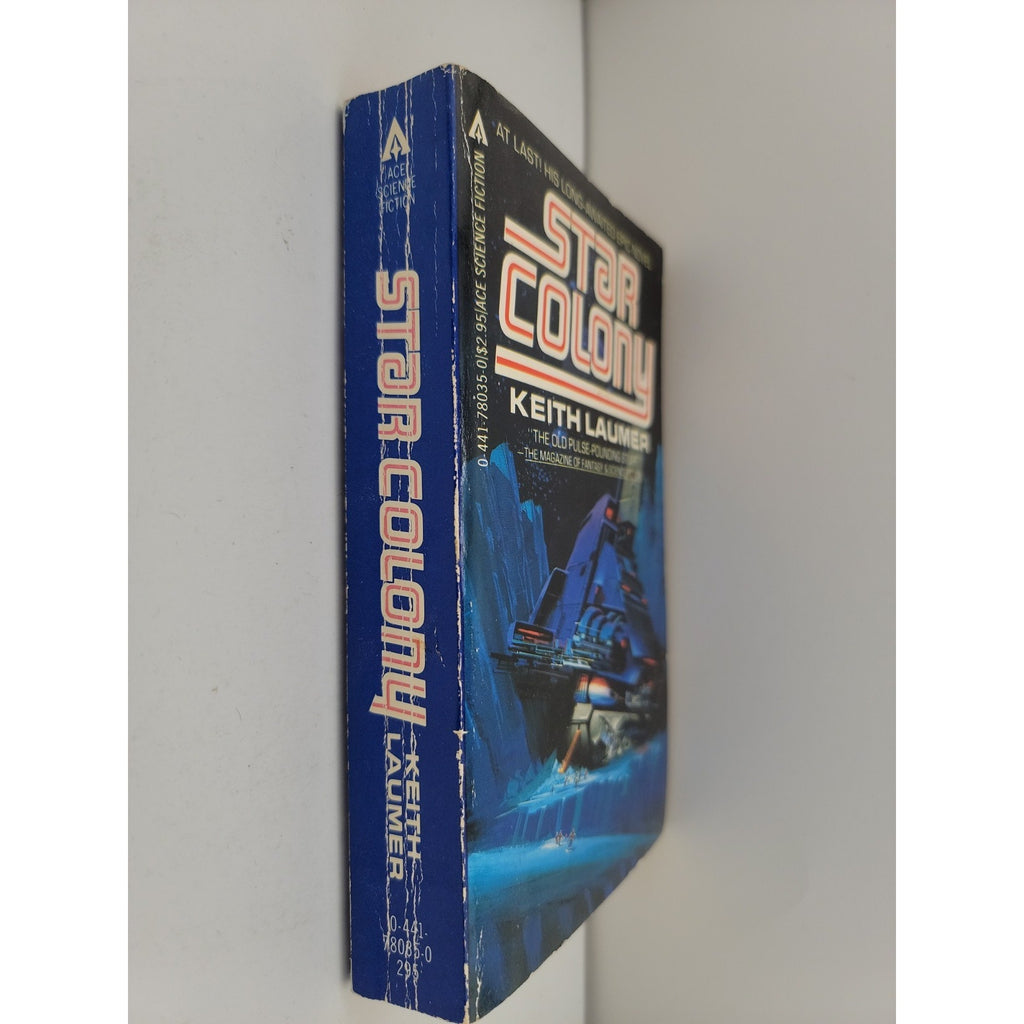 Keith Laumer Star Colony Vintage Scifi Paperback Book 1983 Ace 4th Print