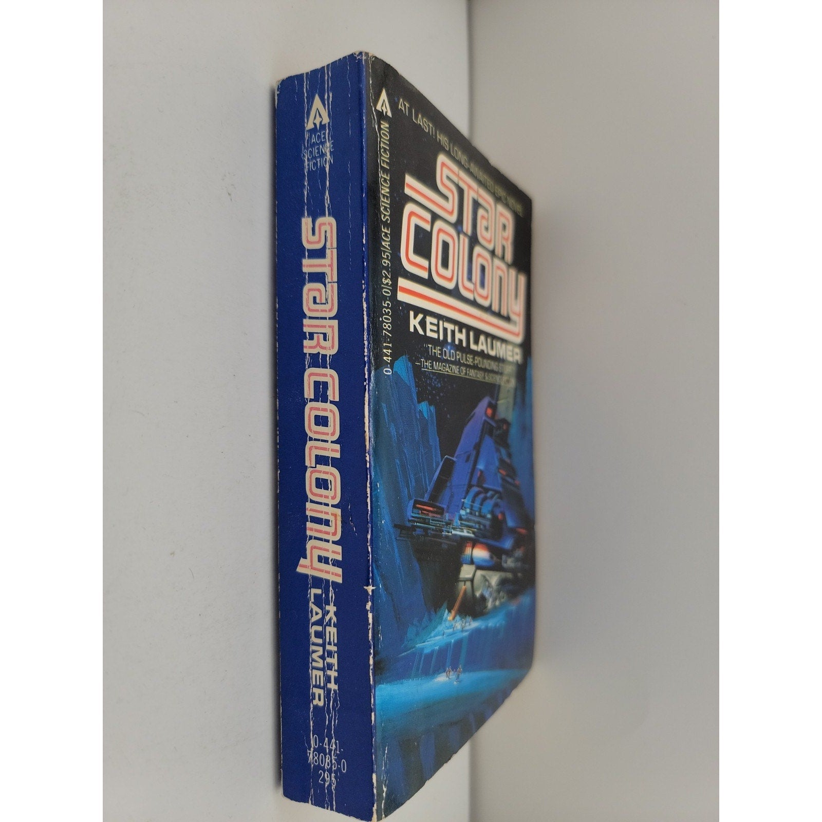 Keith Laumer Star Colony Vintage Scifi Paperback Book 1983 Ace 4th Print