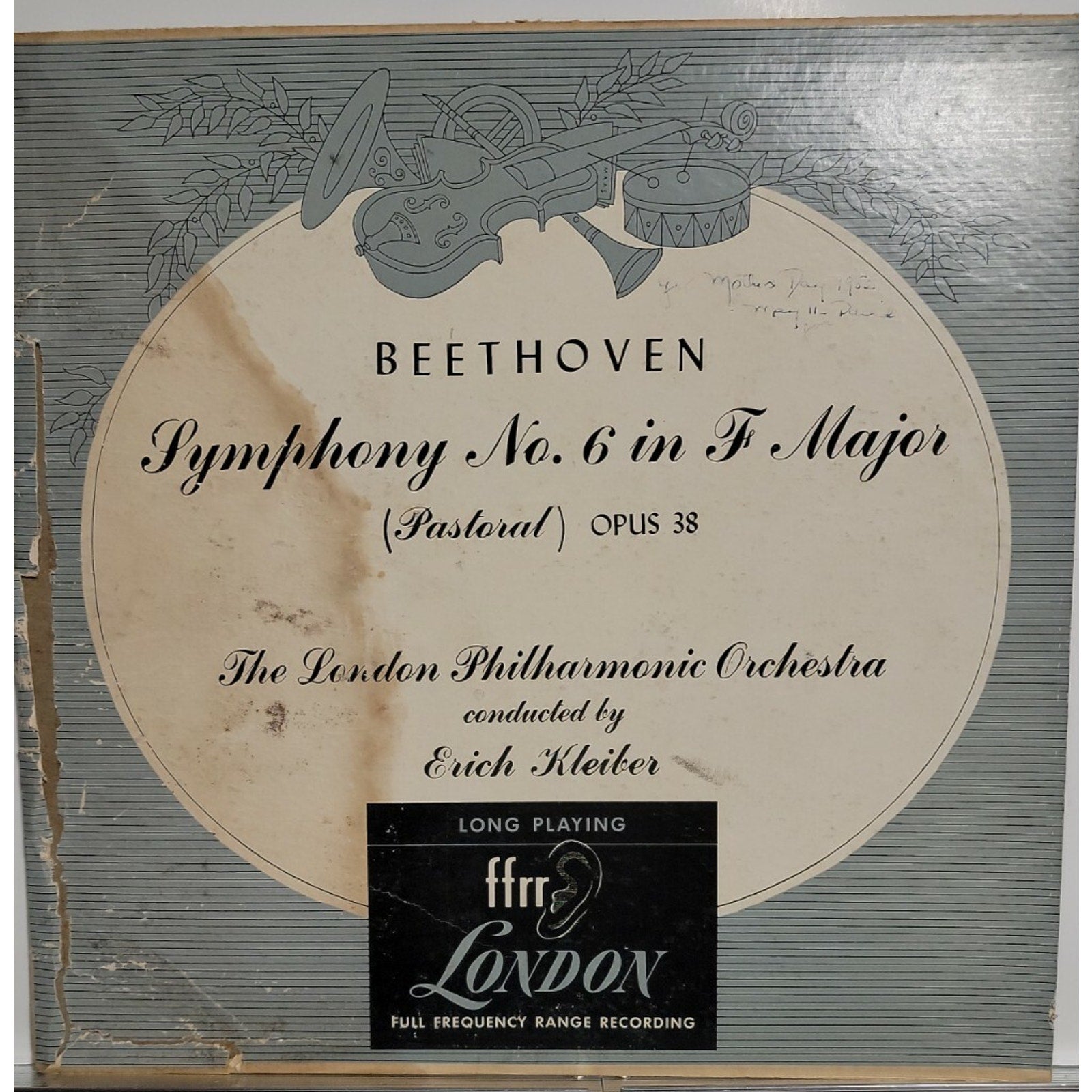 The London Philharmonic Orchestra - Beethoven Symphony No. 6 In F Major (Vinyl)