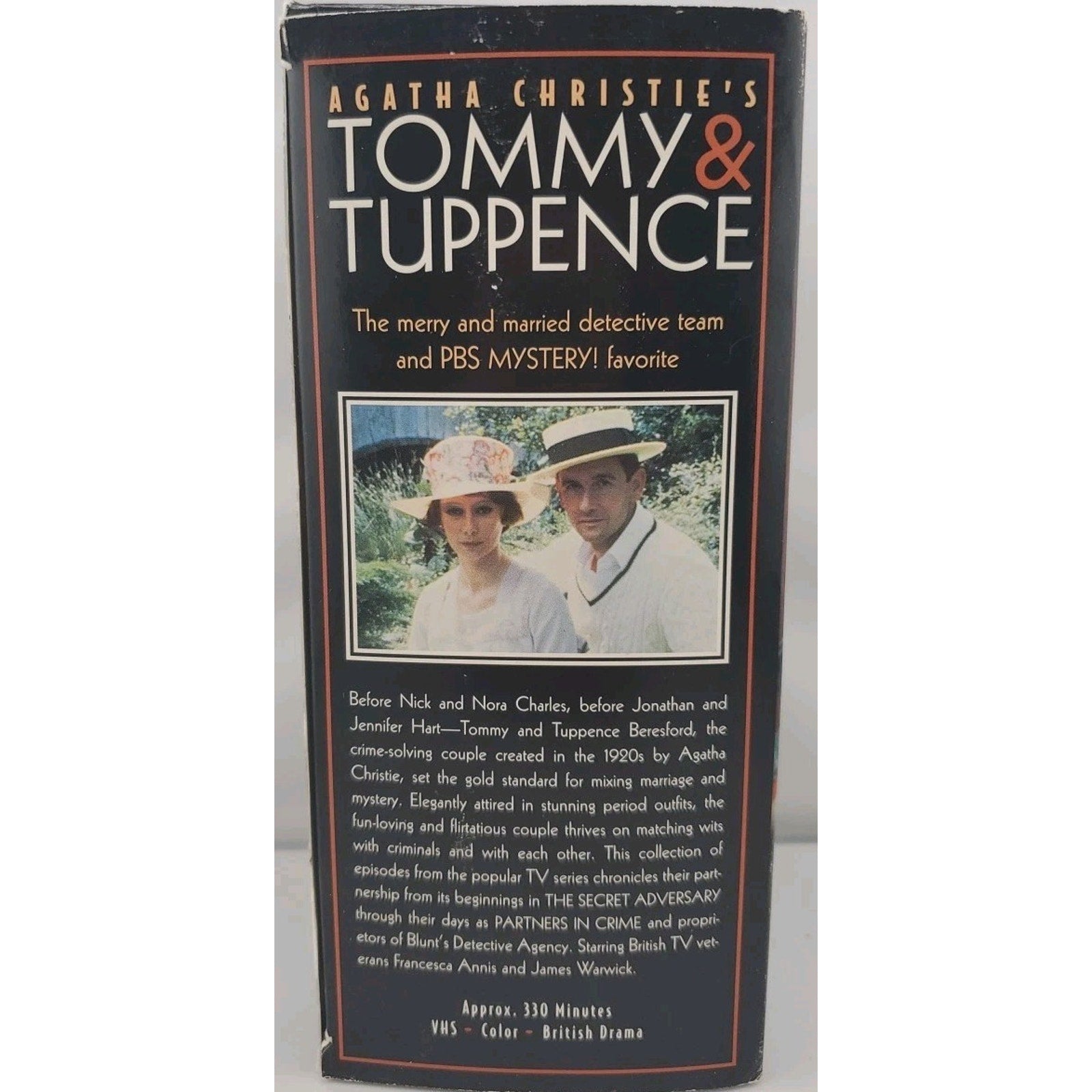 Agatha Christie's Tommy & Tuppence: Partners in Crime - Set 1 (VHS, 2001, 3-Tape
