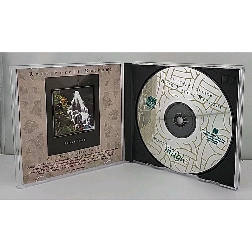 Rain Forest Retreat CD Nature's Magic Relaxation Music and Sounds