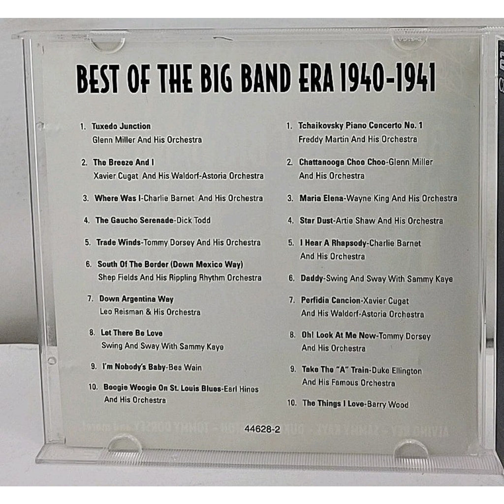 Best of the Big Band Era (1940-1941) - Audio CD
