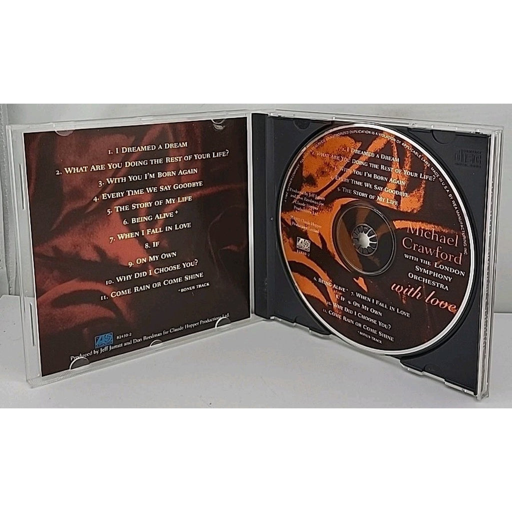 With Love by Michael Crawford (CD, 1992)