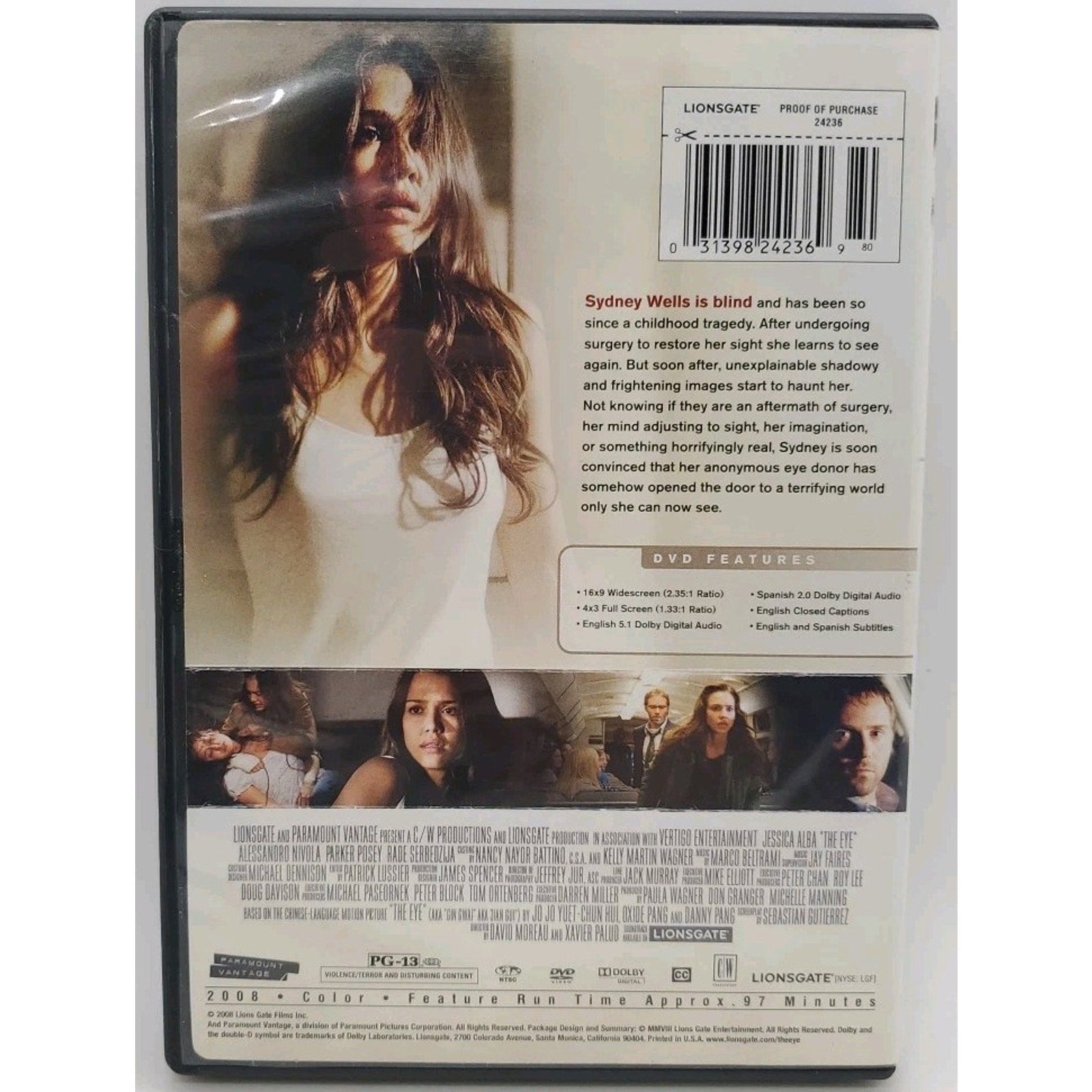 The Eye (DVD, 2008)
