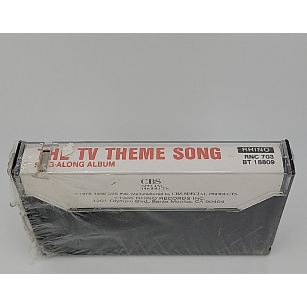 The TV Theme Song Sing-Along Album (Cassette) *Brand New*