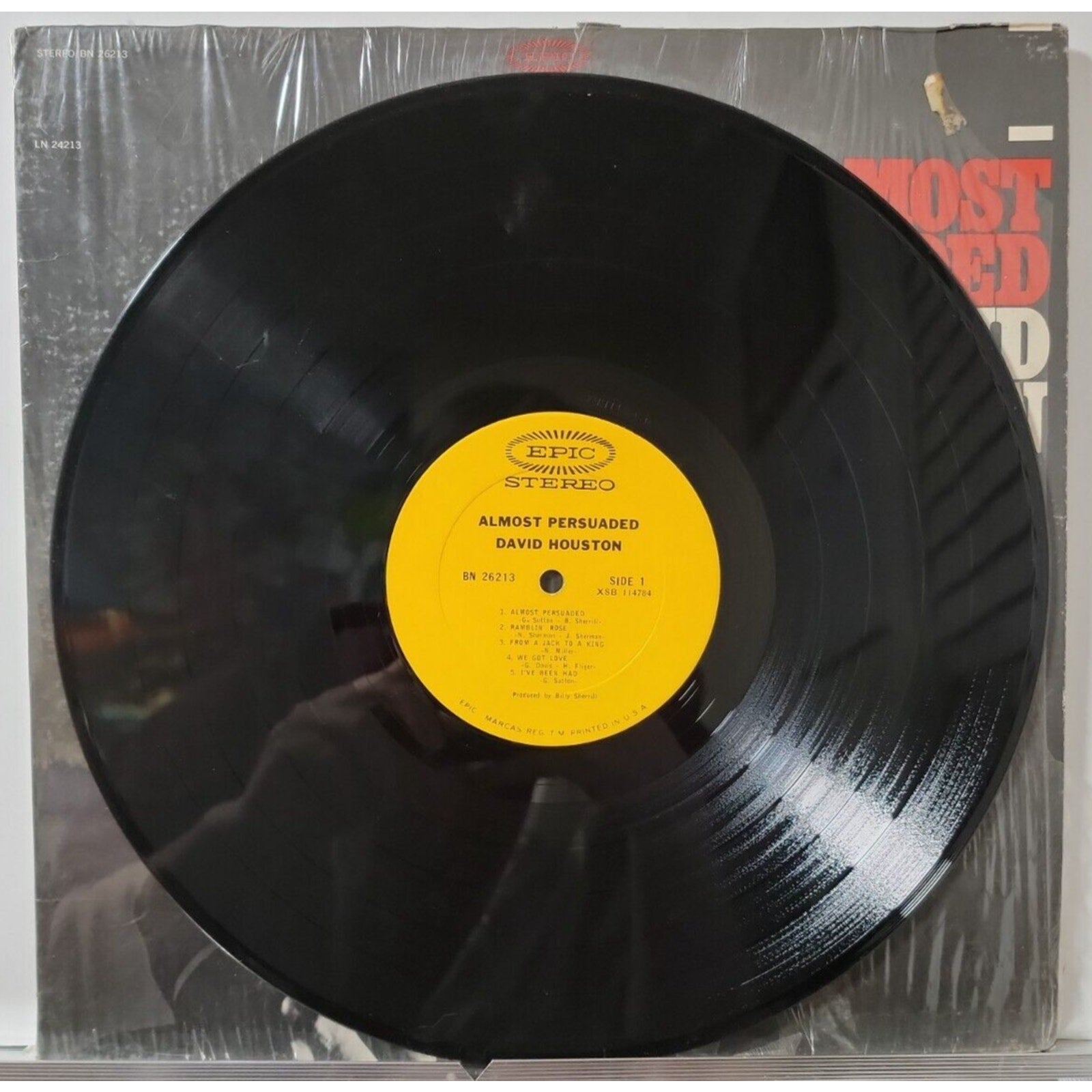 David Houston – Almost Persuaded (Record)