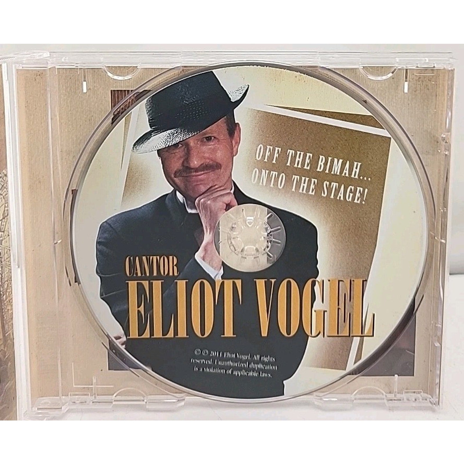 Canter Eliot Vogel Off The Bimah... Onto The Stage! CD