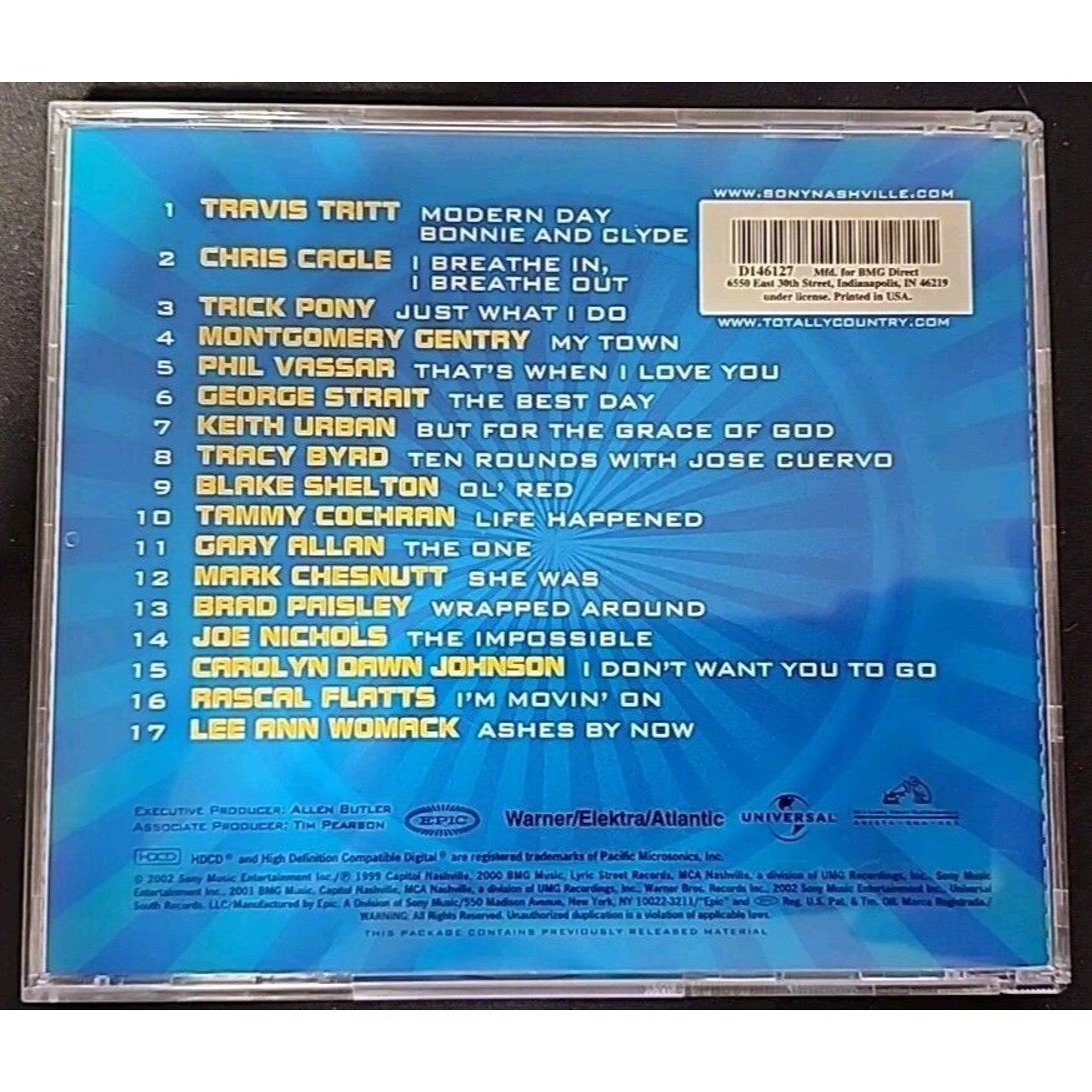 Totally Country, Vol. 2 by Various Artists (CD, Oct-2002, Sony Music...