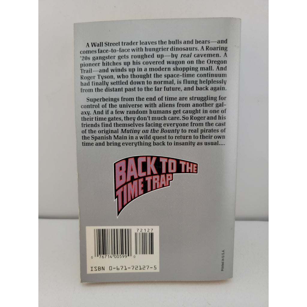 Back to the Time Trap by Keith Laumer (1992, Mass Market)