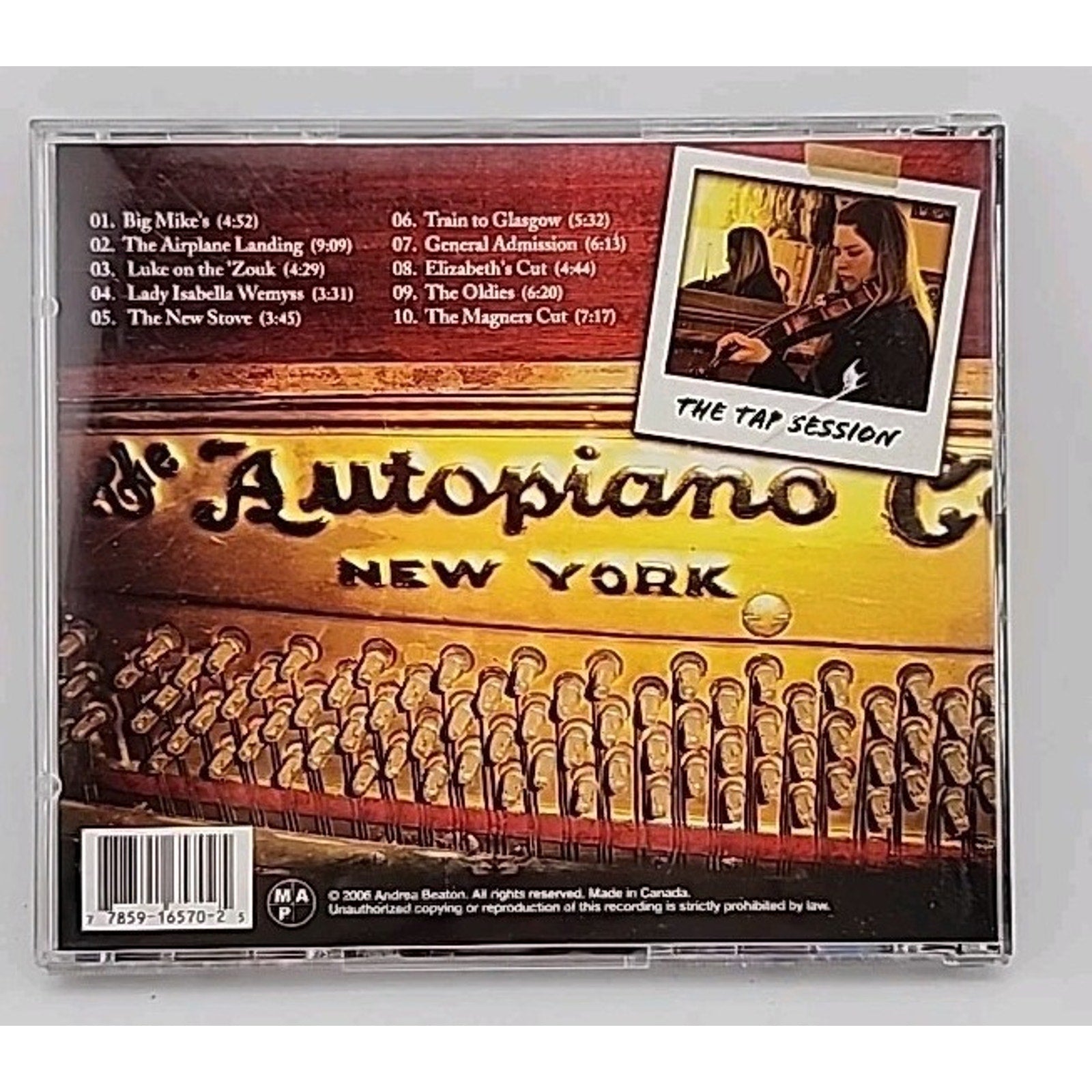 Andrea Beaton The Tap Session (CD)