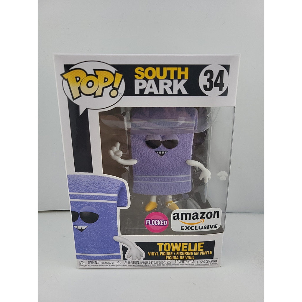 Funko Pop! Vinyl: South Park - Towelie (Flocked) - Amazon (Exclusive) #34