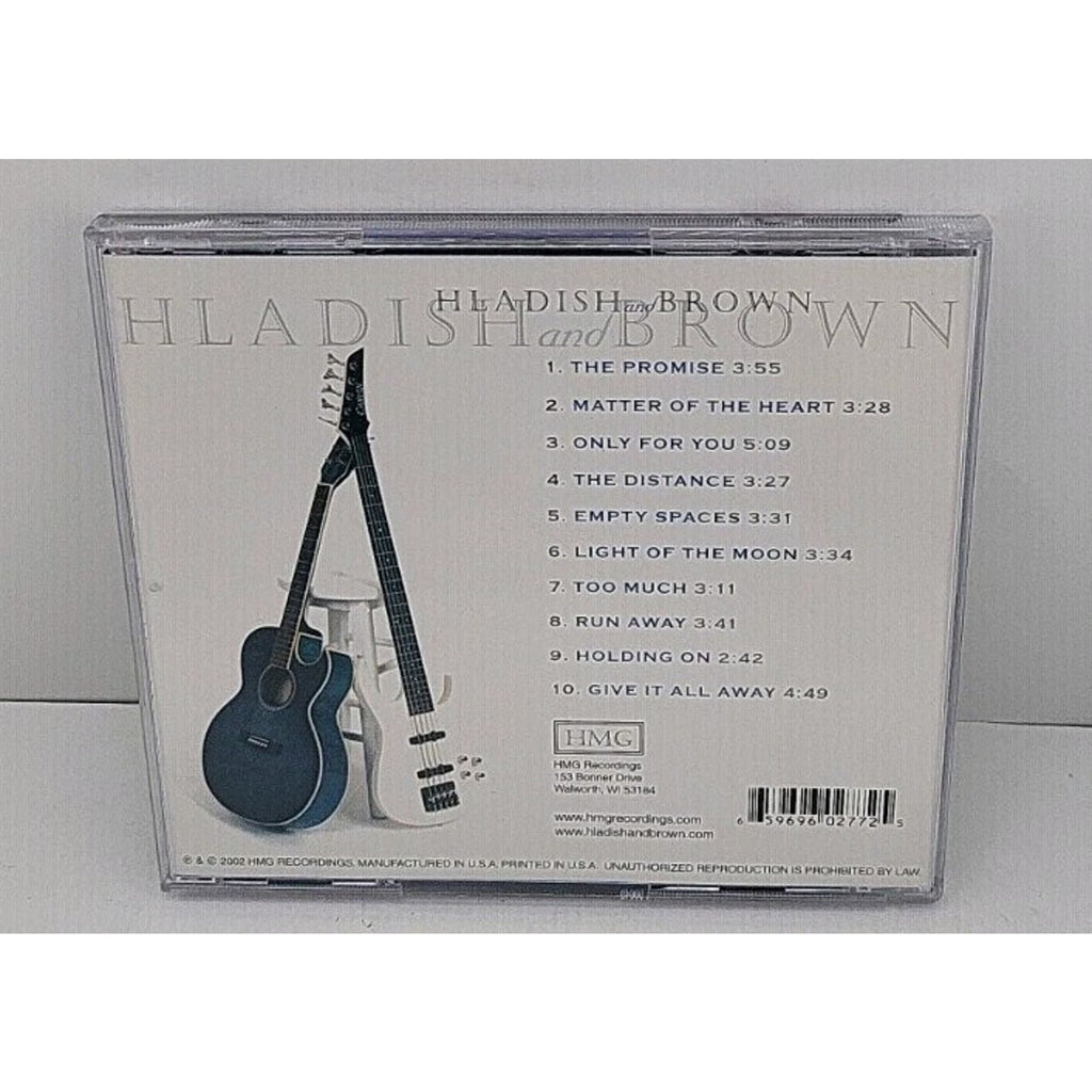 Hladish and Brown - Hladish and Brown, Self Titled 2002 CD