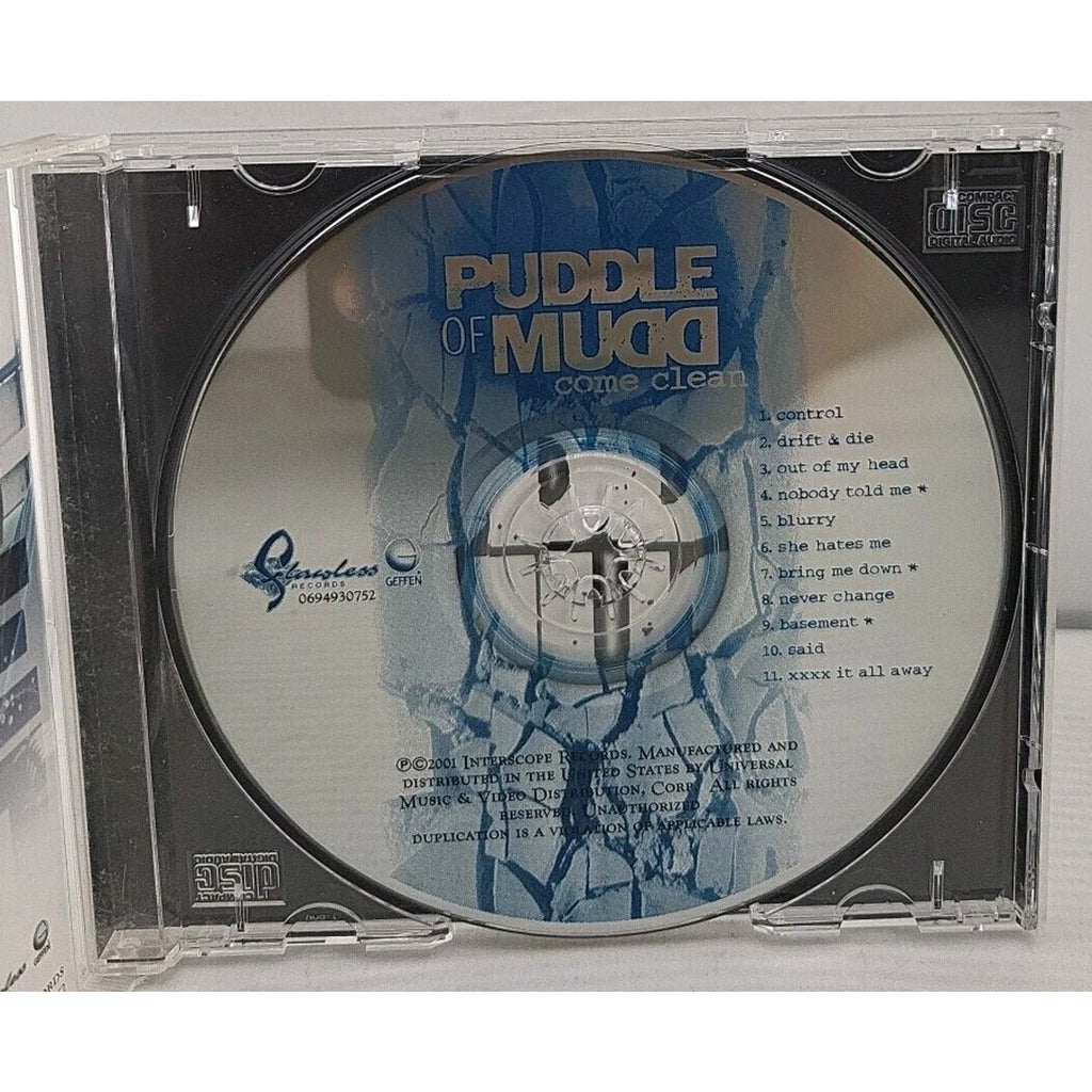 Come Clean by Puddle of Mudd (CD, 2001)