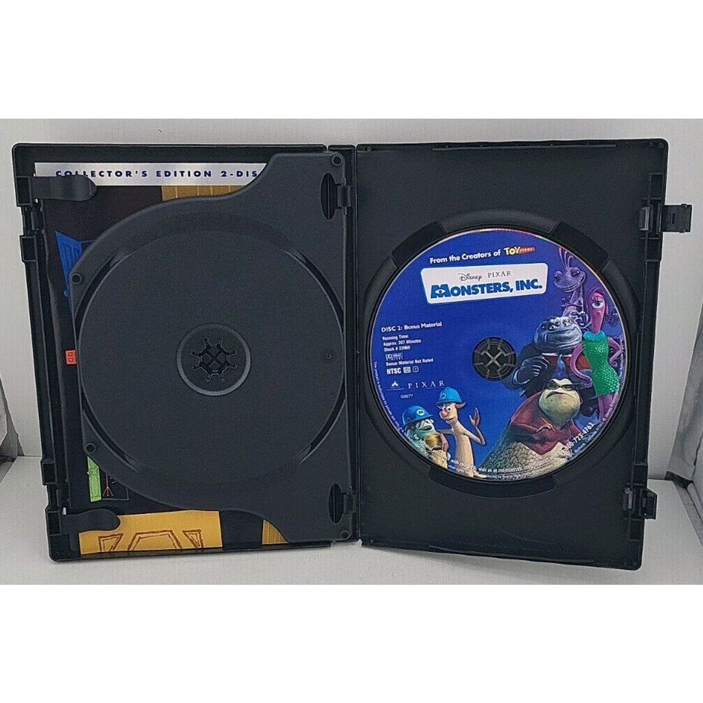Monsters, Inc. (DVD, 2002, 2-Disc Set, Collectors Edition)