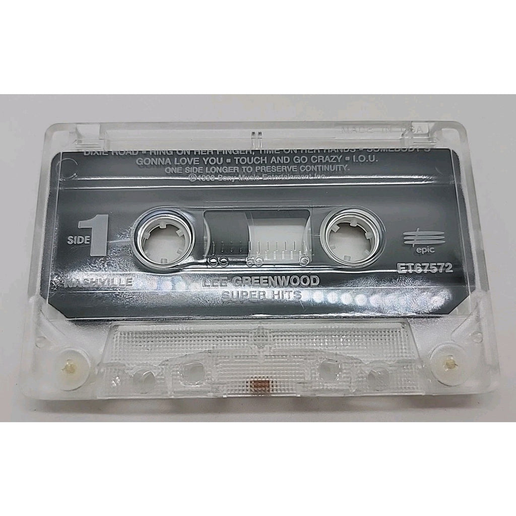 Super Hits by Lee Greenwood (Cassette, Mar-1996, Sony Music Distribution (USA))
