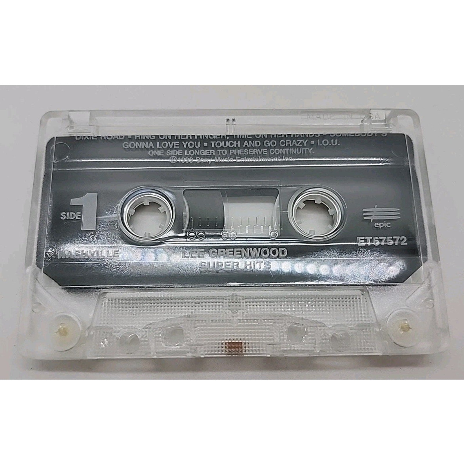 Super Hits by Lee Greenwood (Cassette, Mar-1996, Sony Music Distribution (USA))