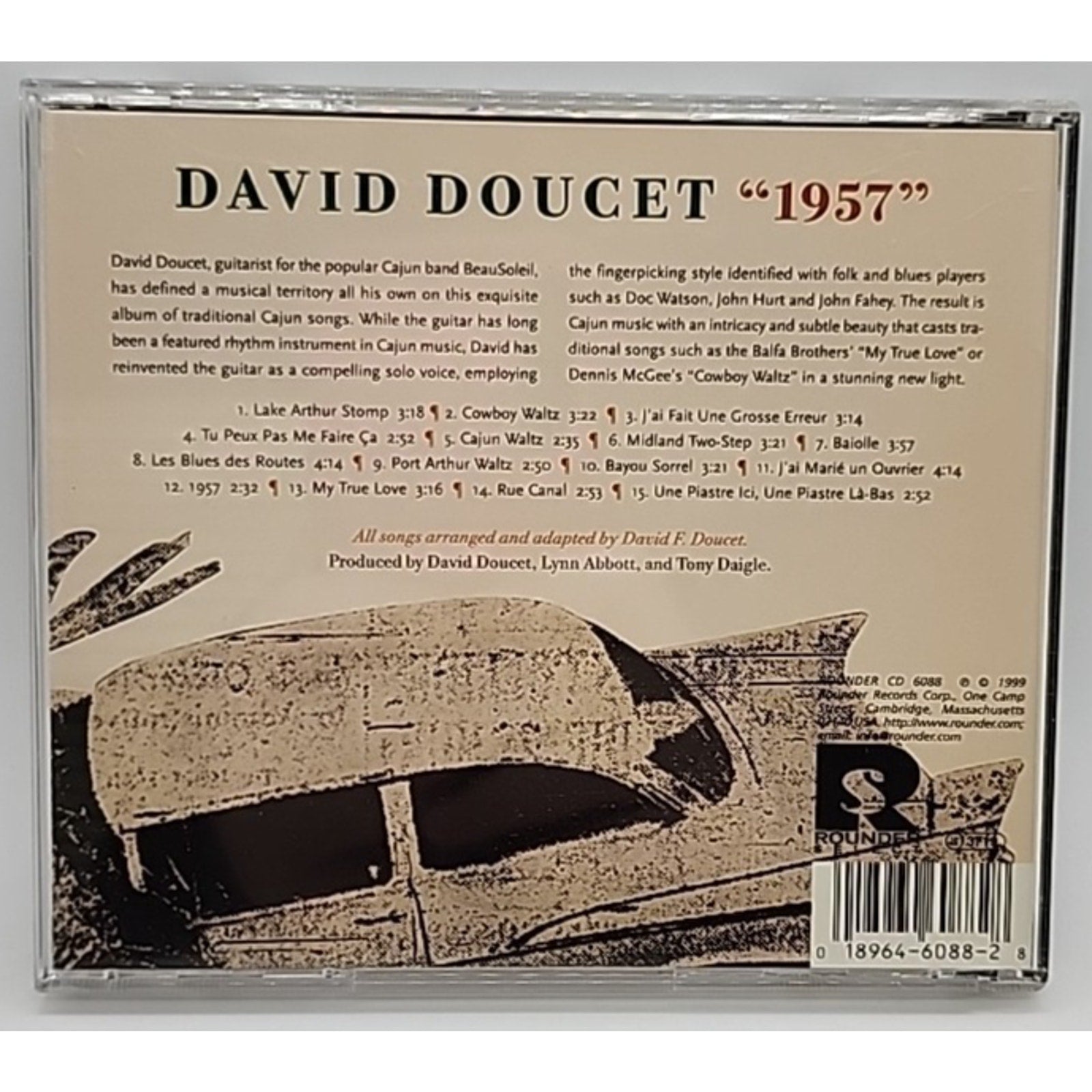 1957-Solo Cajun Guitar by David Doucet (CD, 1999)