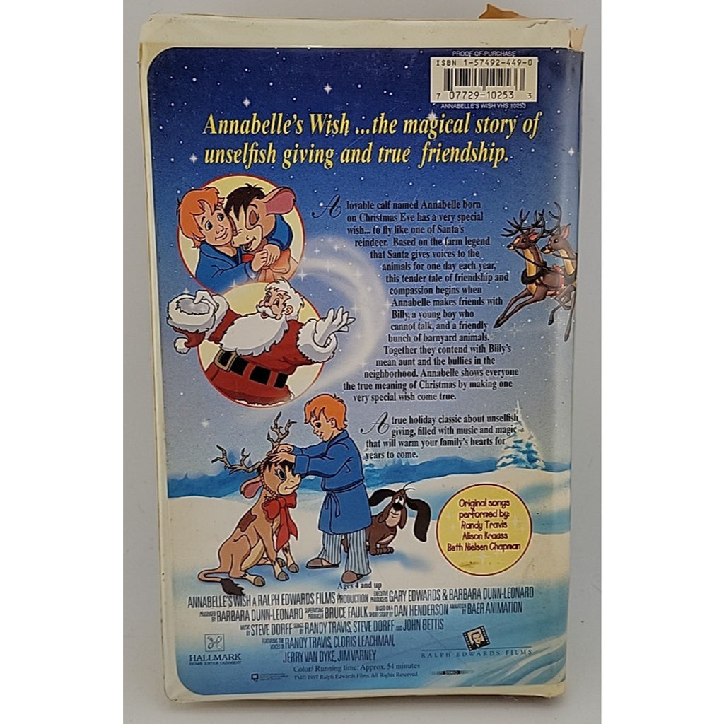 Annabelles Wish (VHS, 1997)