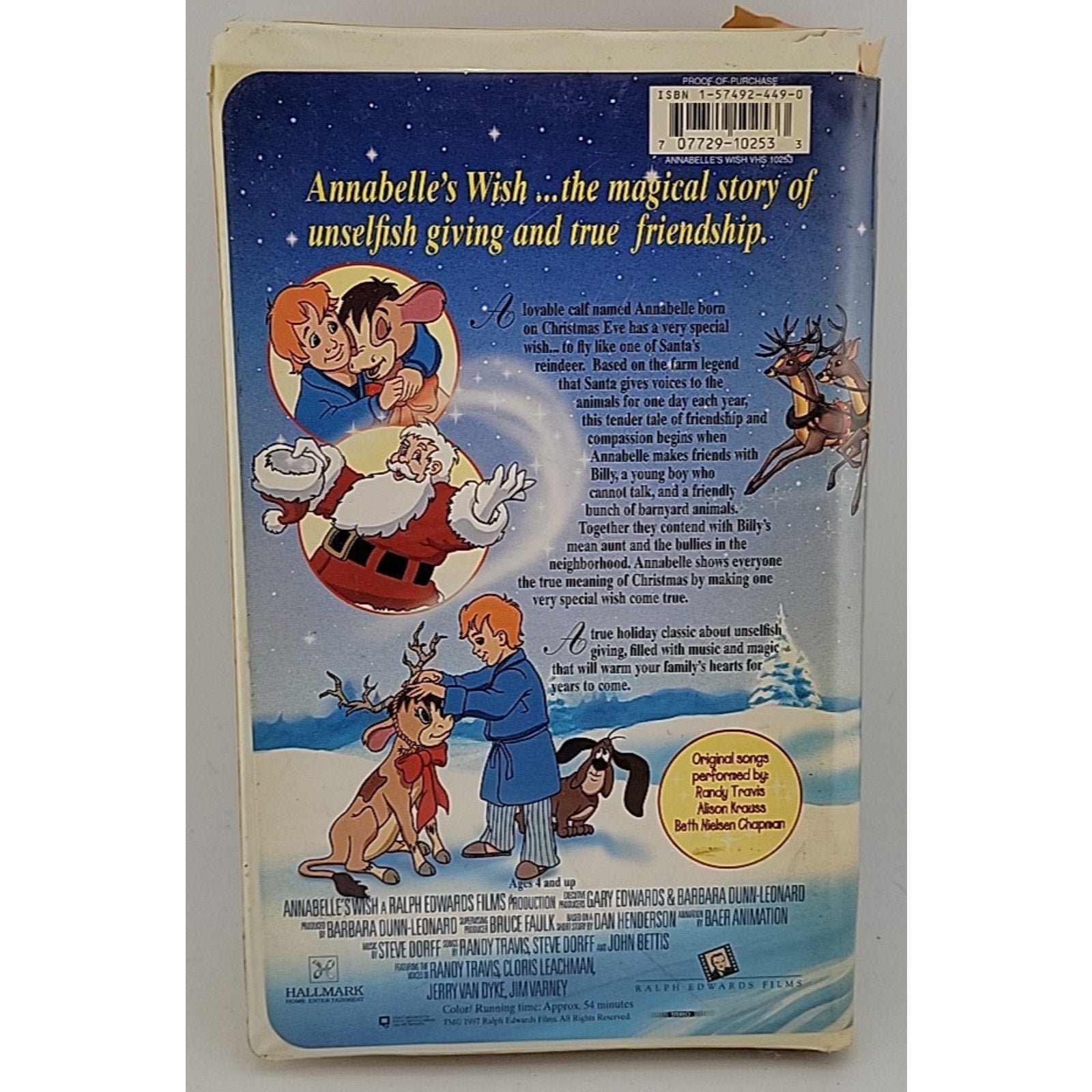 Annabelles Wish (VHS, 1997)