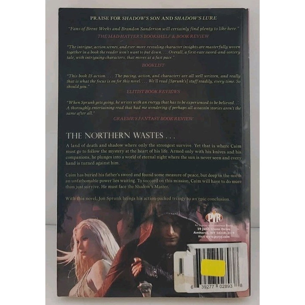 Shadow's Master Paperback Jon Sprunk
