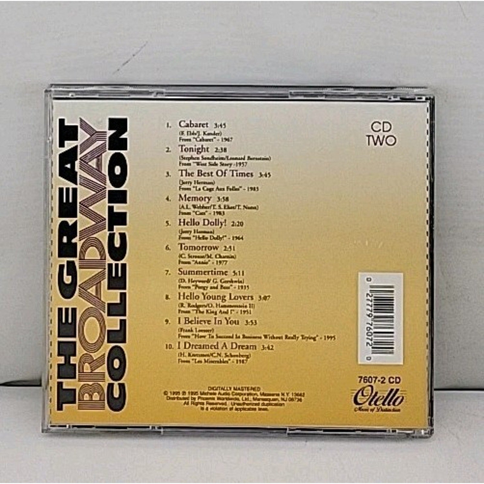 Great Broadway Collection by London Pops Collection (CD, 1996)