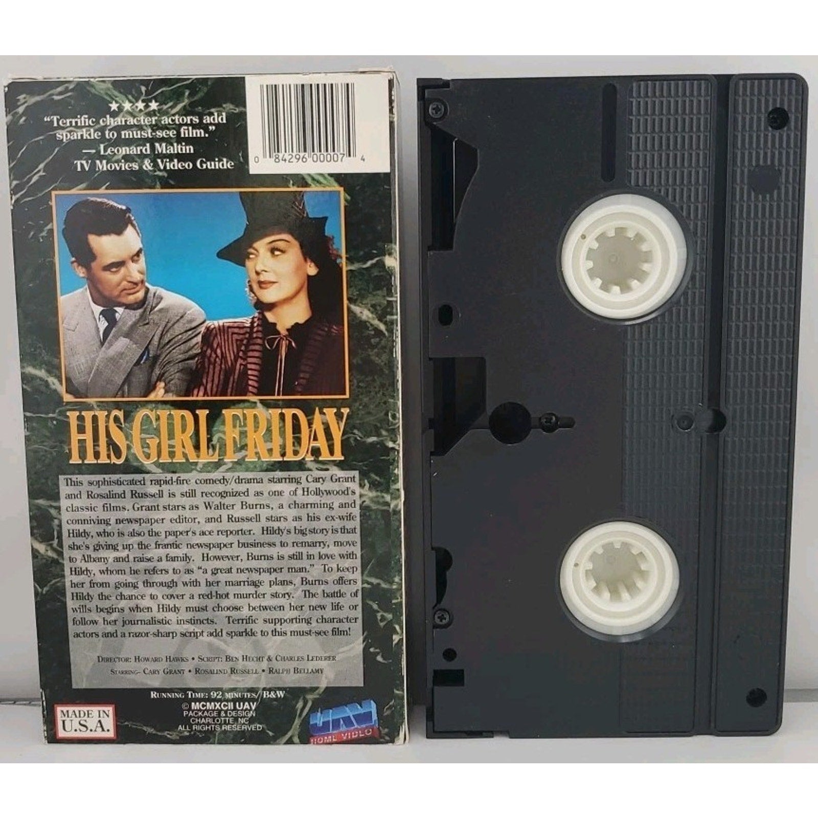 His Girl Friday (VHS)
