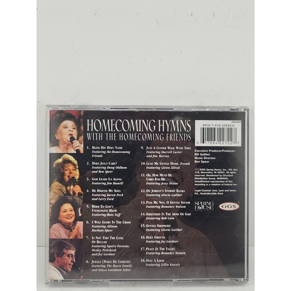 Homecoming Hymns by Bill Gaither (CD, 2000)