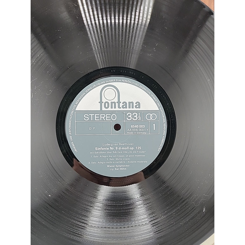 12" LP - Karl Böhm - Beethoven Ninth (Record)