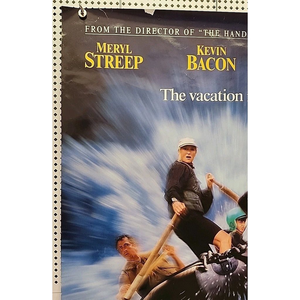 39x26 Original 1994 The River Wild Movie Film Poster Meryl Streep Kevin Bacon