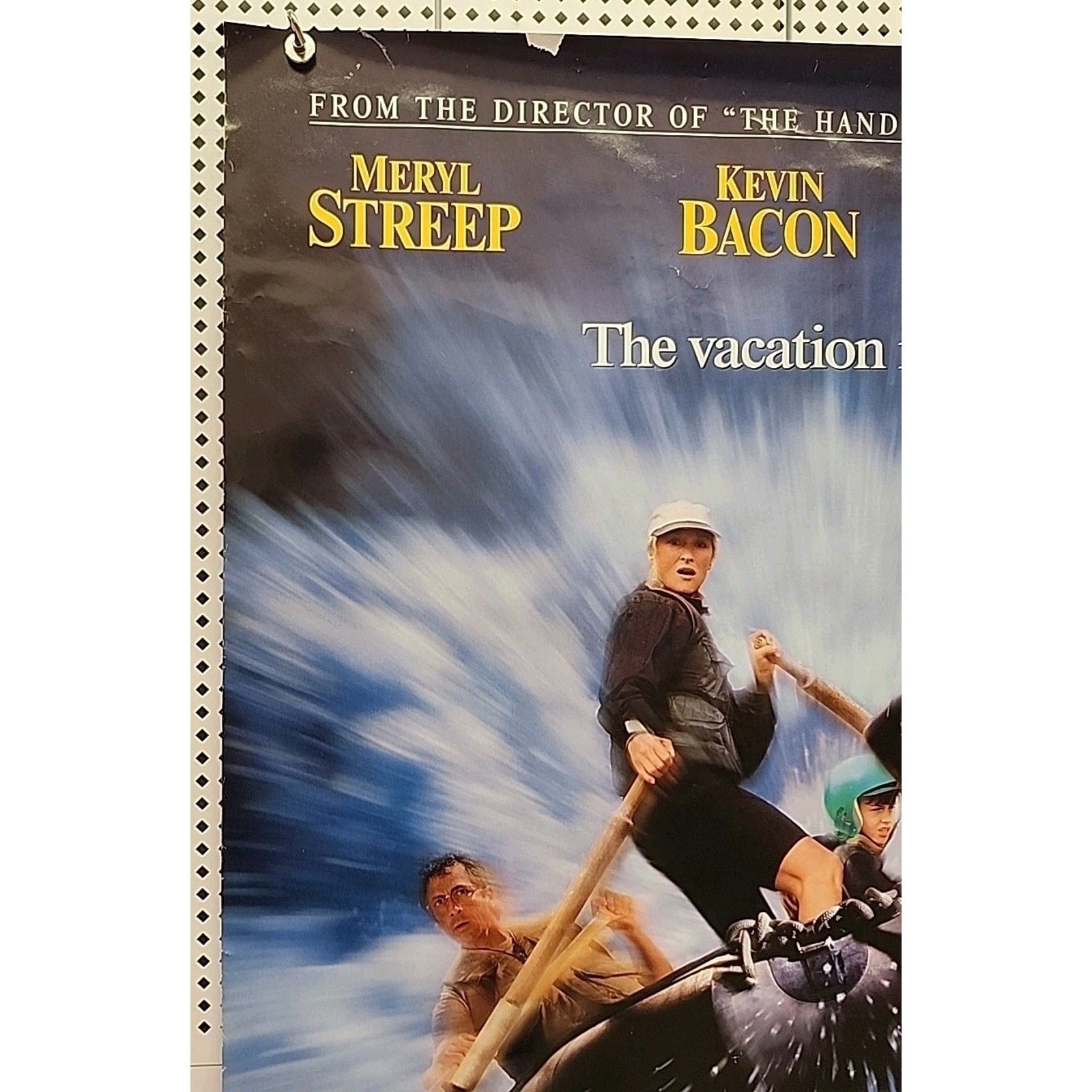 39x26 Original 1994 The River Wild Movie Film Poster Meryl Streep Kevin Bacon