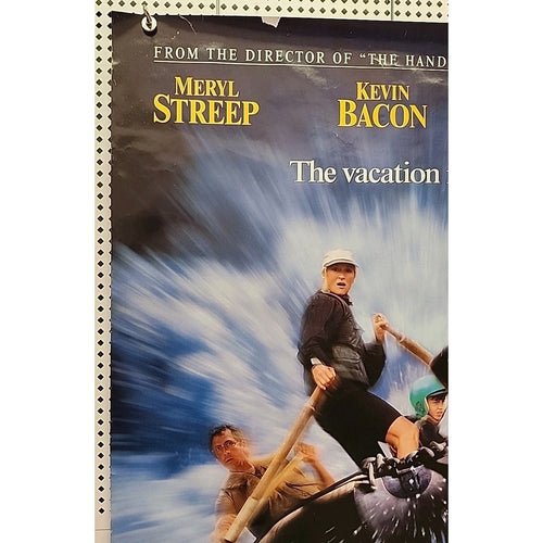 39x26 Original 1994 The River Wild Movie Film Poster Meryl Streep Kevin Bacon