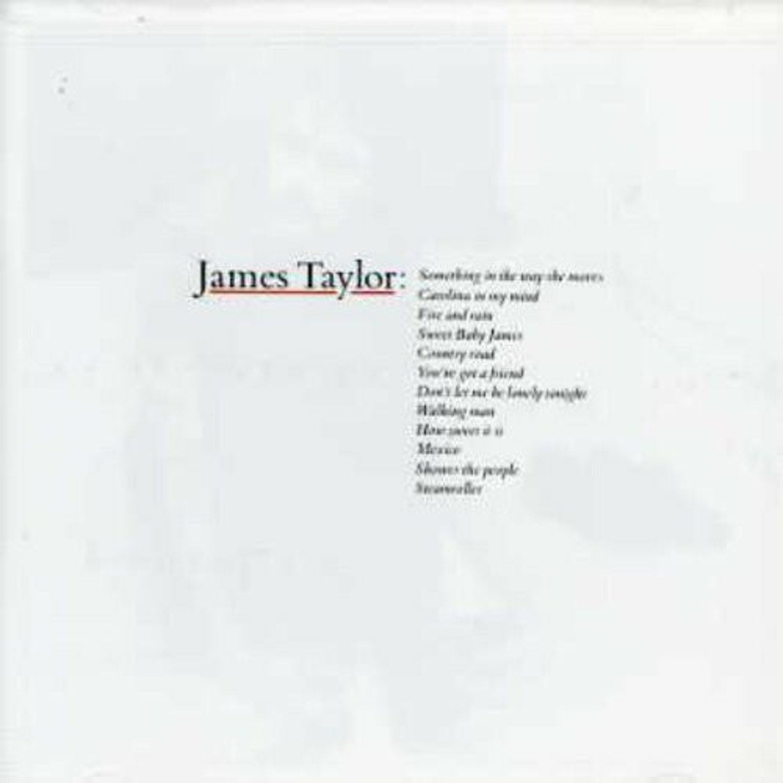 Greatest Hits by James Taylor (CD, 1990)