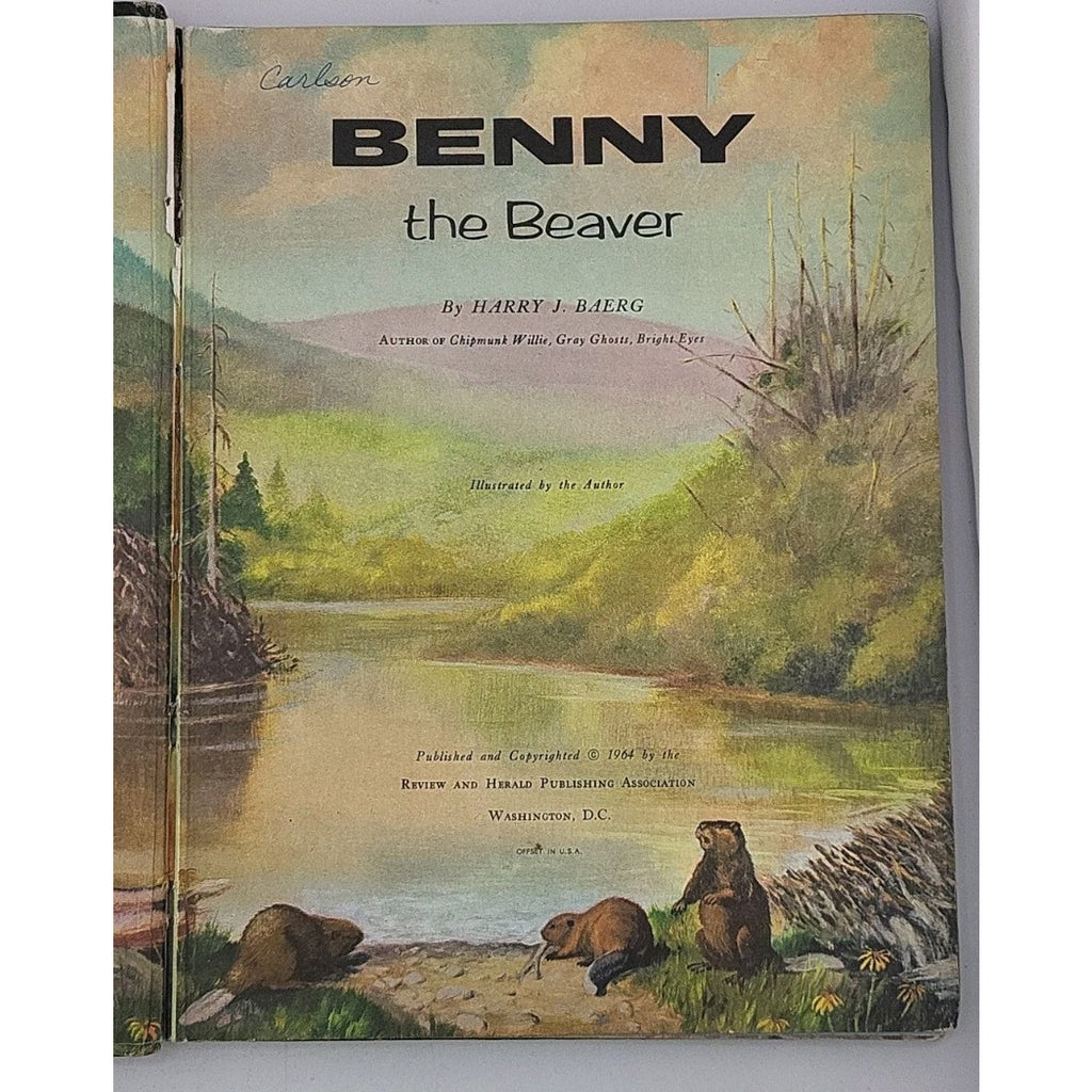 Benny The Beaver By Harry Baerg 1964 Preview & Harold Publishing