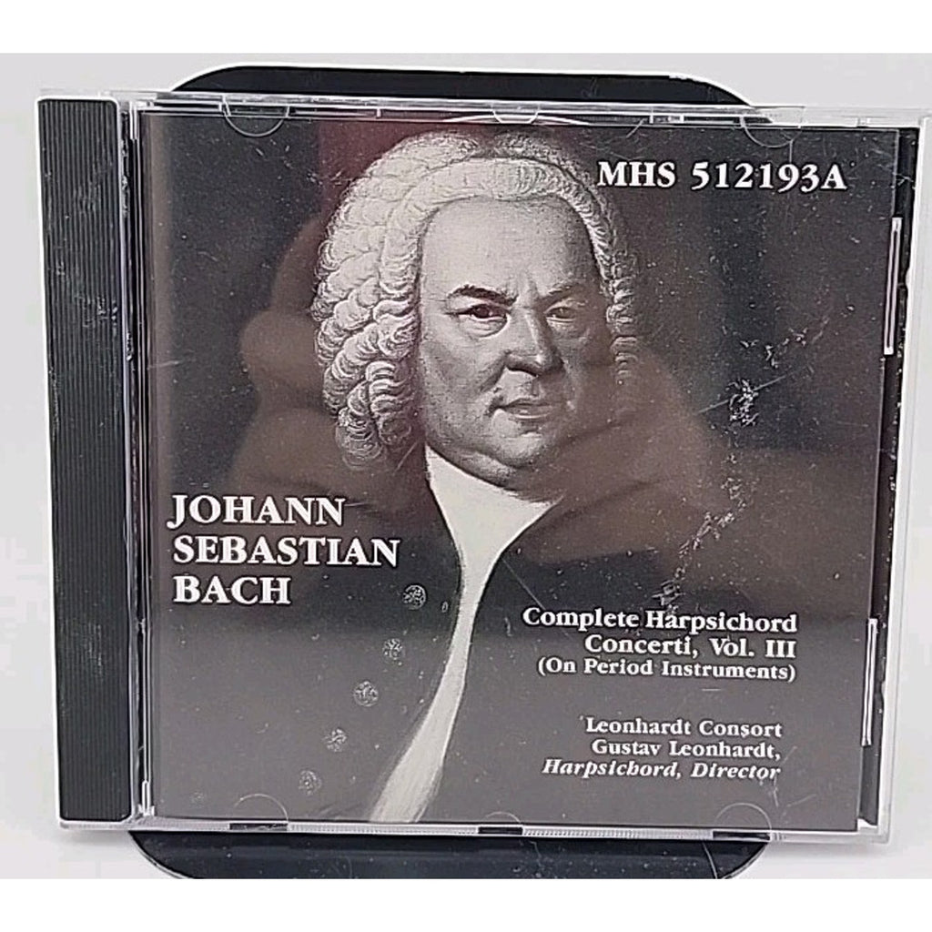 Bach - Complete Harpsichord Concerti, Vol. III (On Period Instruments) CD MHS