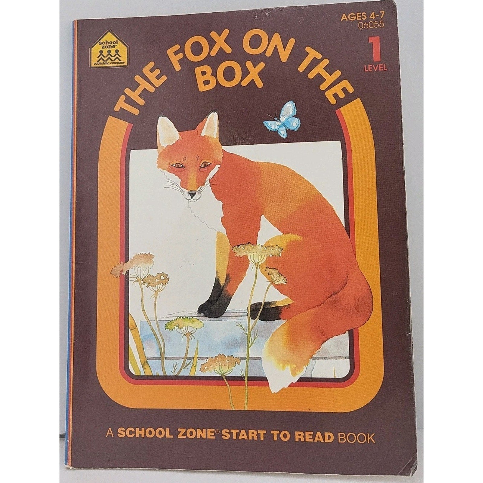 The Fox On The Box Level 1 A School Zone Start To Read Book
