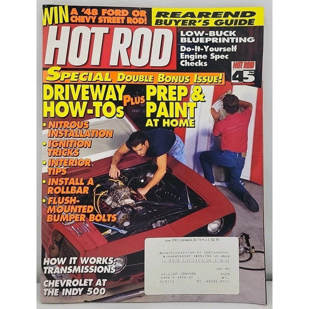 Hot Rod Magazine June 1993
