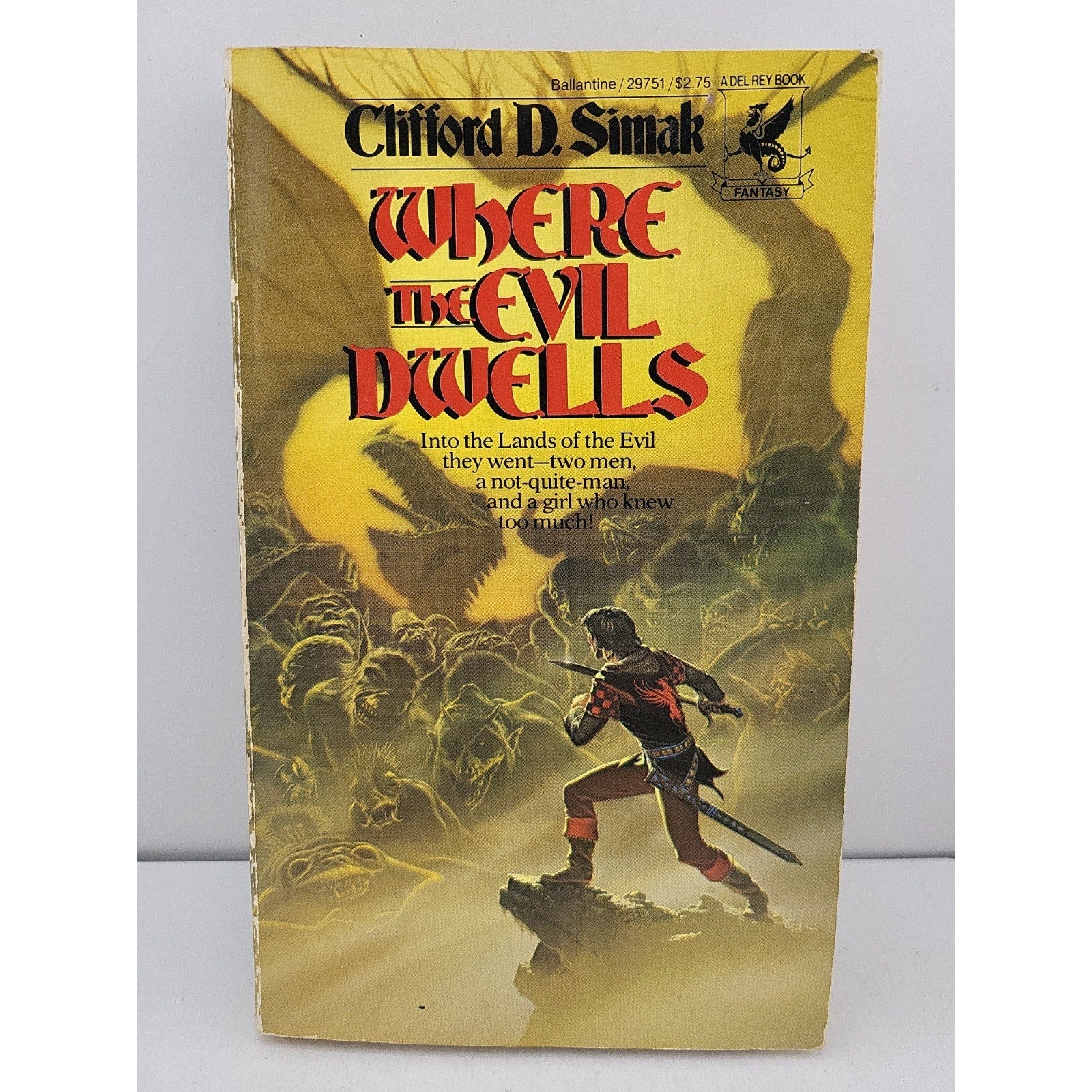 Where the Evil Dwells by Clifford D. Simak (1983, Mass Market)