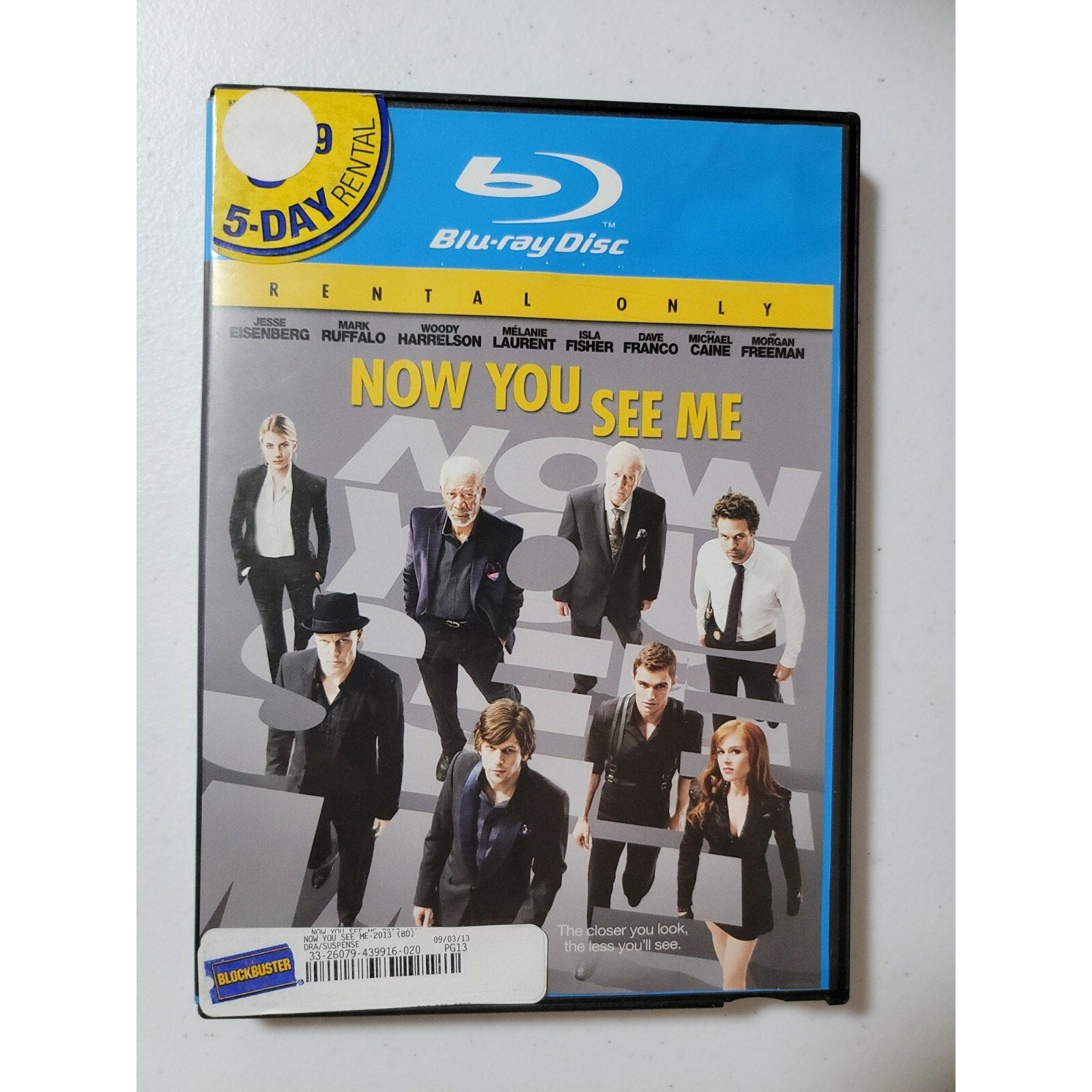 Now You See Me (Blu-ray, 2013)