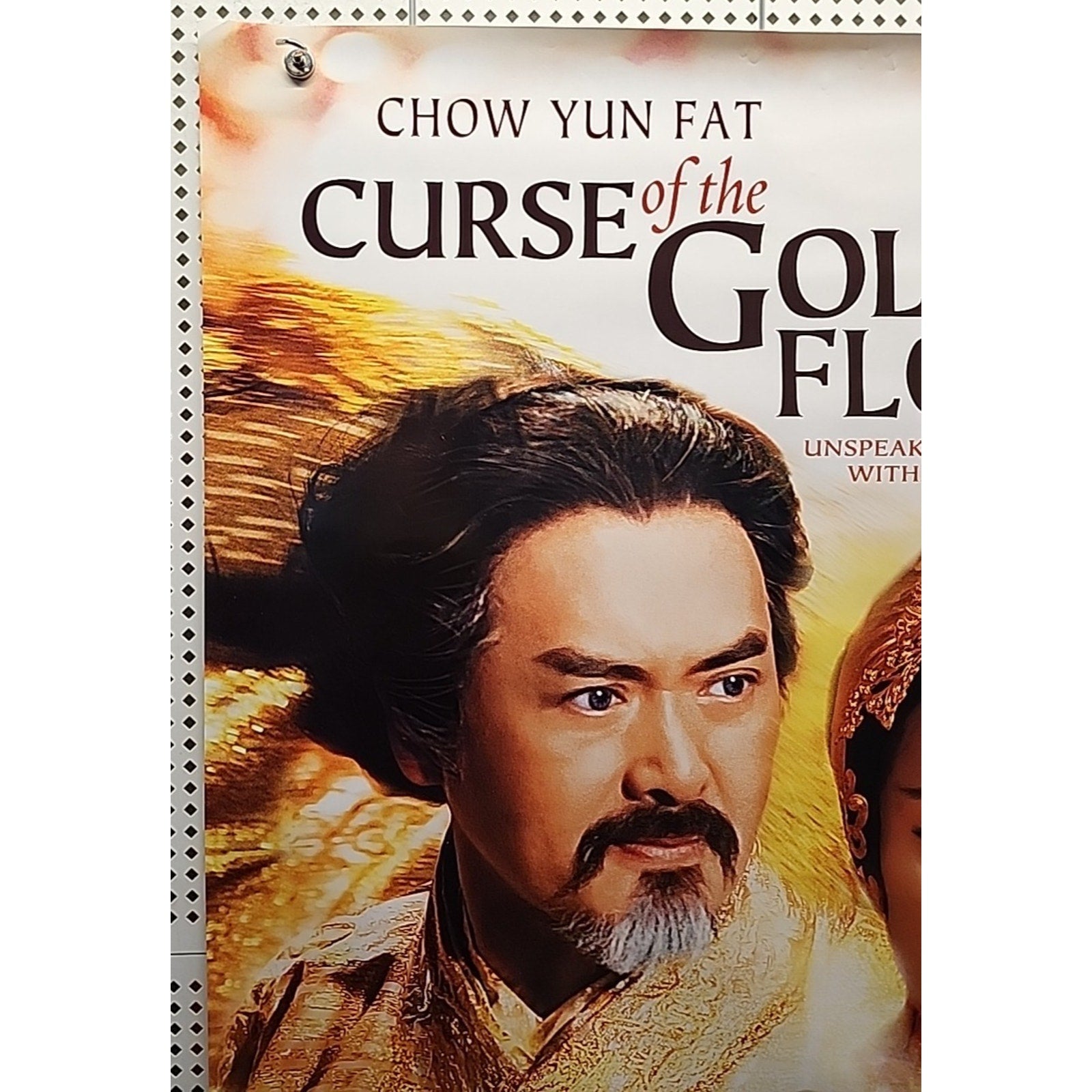 Curse Of The Golden Flower DVD MOVIE Poster 1 Sided Original 27x40 Chow Yun Fat