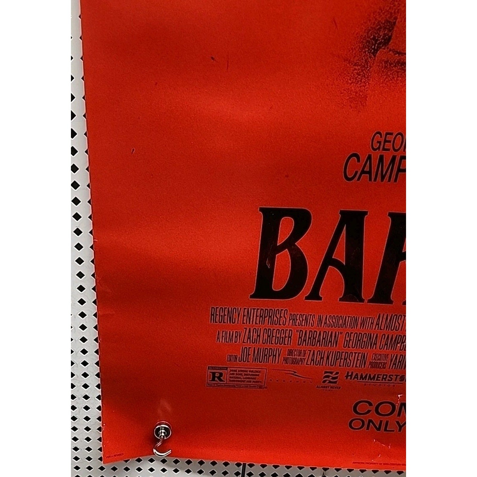 Barbarian Original One Sheet Movie Poster - 2022 27x40