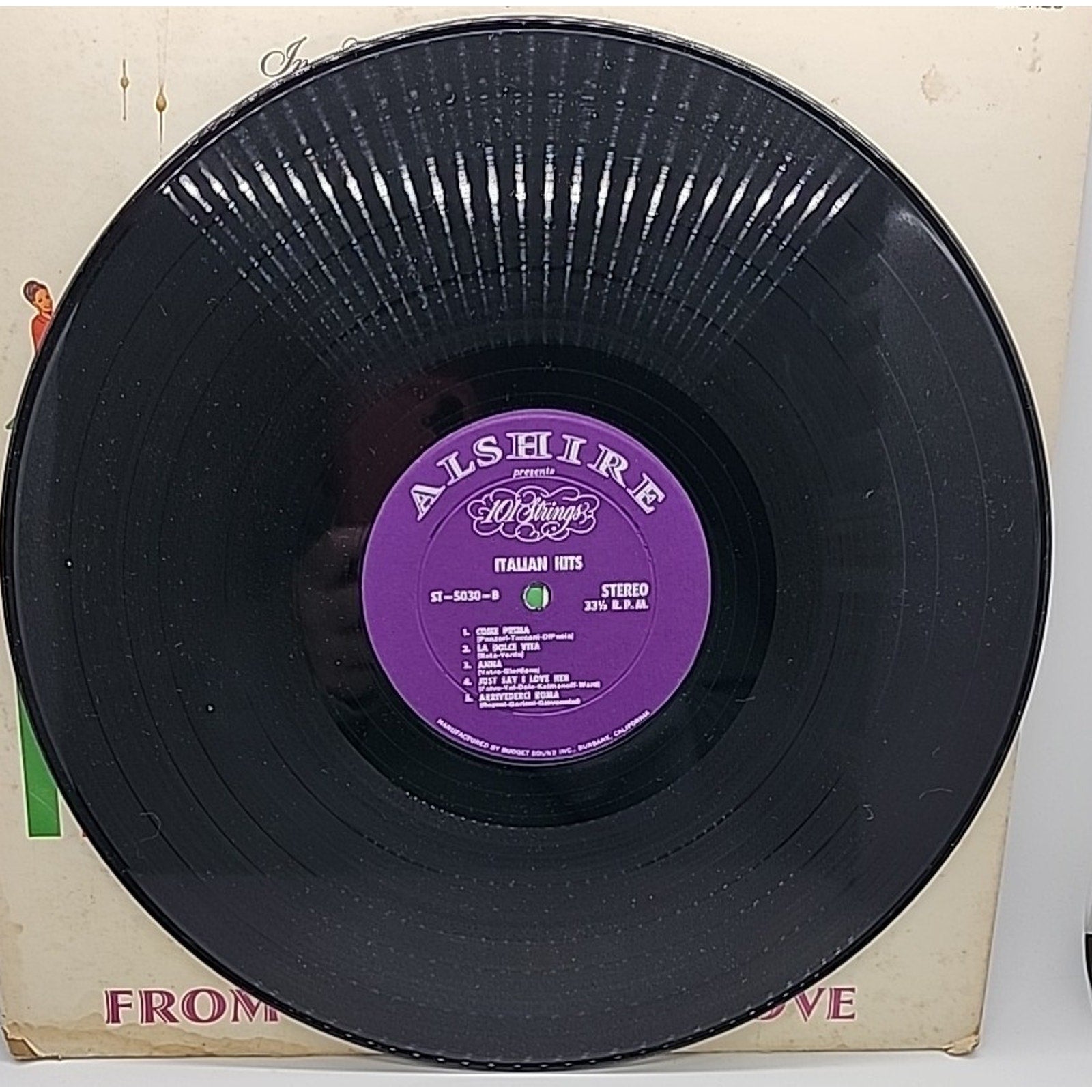 101 Strings Italia Con Amore From Italy With Love (Record)