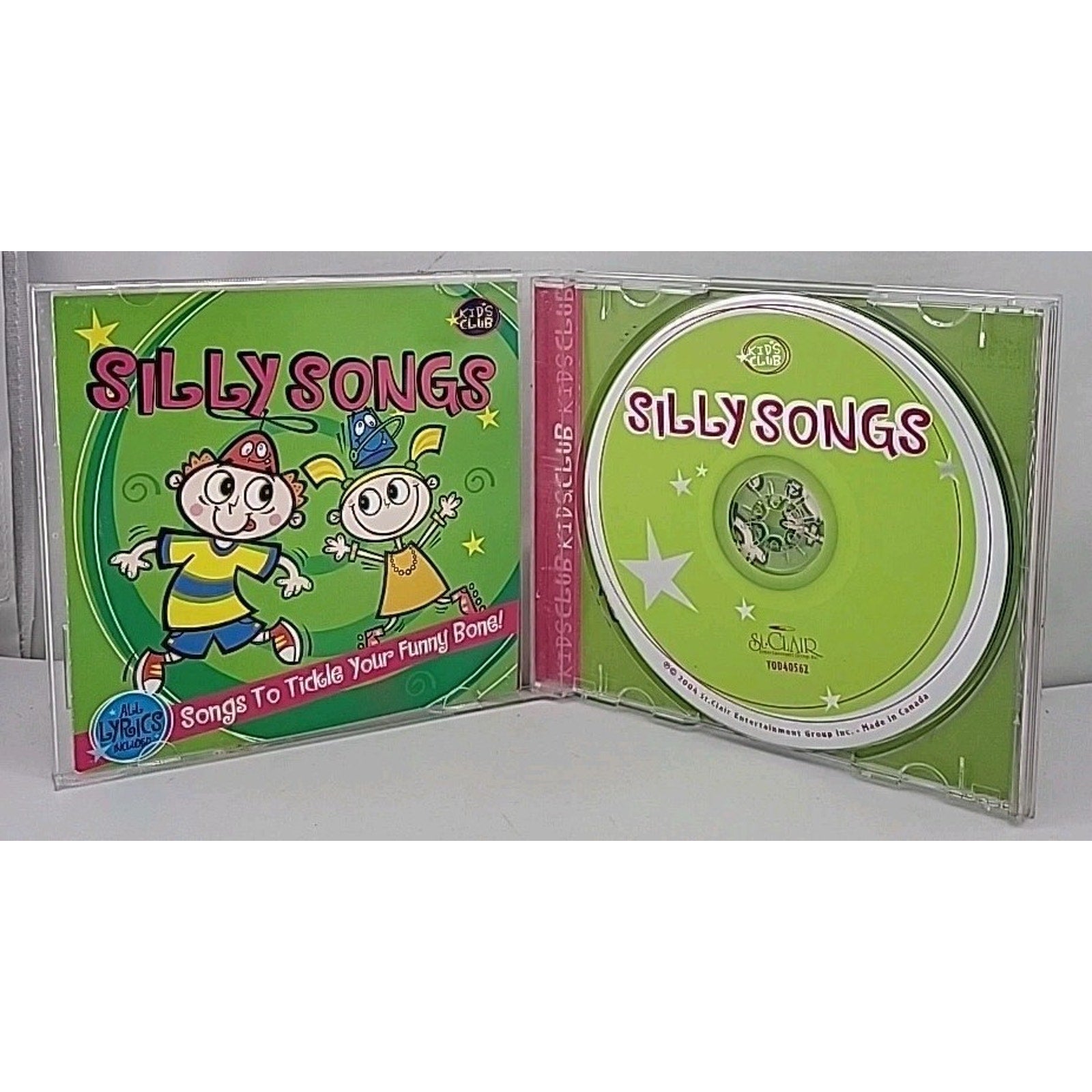 Silly Songs [St. Clair] by Kids Club Singers (CD, Apr-2007, St. Clair)