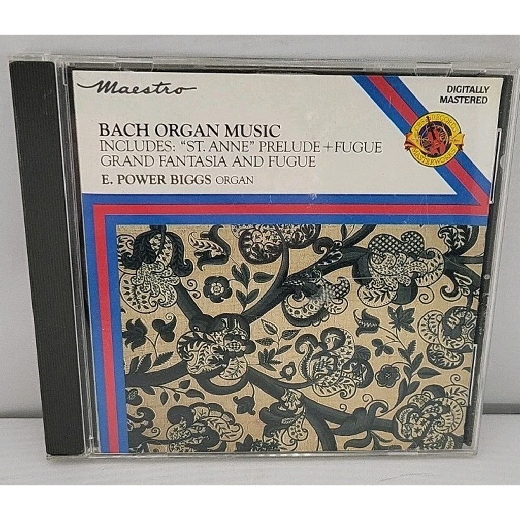 Bach Organ Music - Includes: "St. Anne" Prelude + Fugue Grand Fantasia And Fugue
