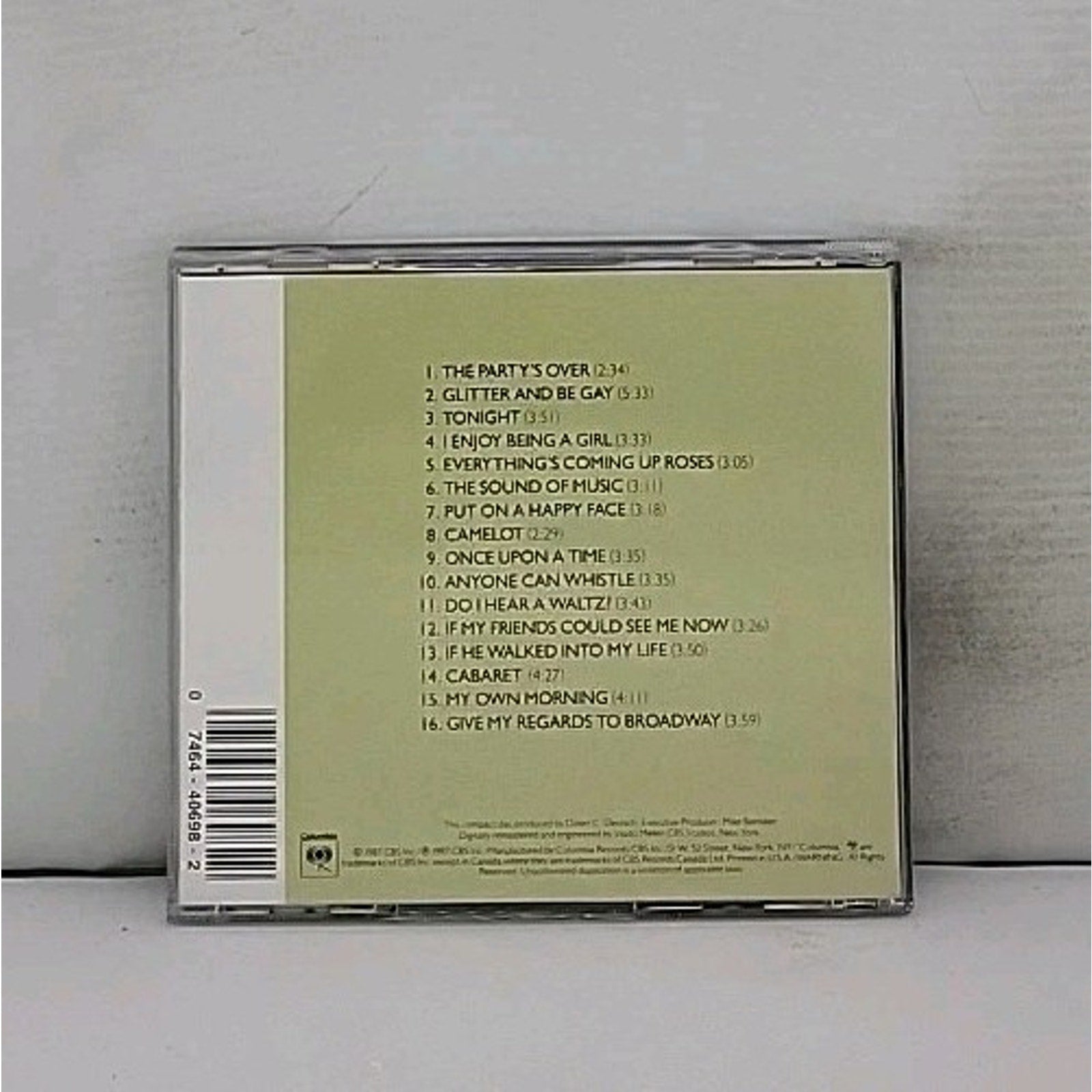 Various - Broadway Magic: The 1960s [CD 1987 Columbia]